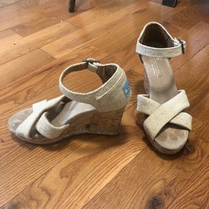 TOMS wedge sandals